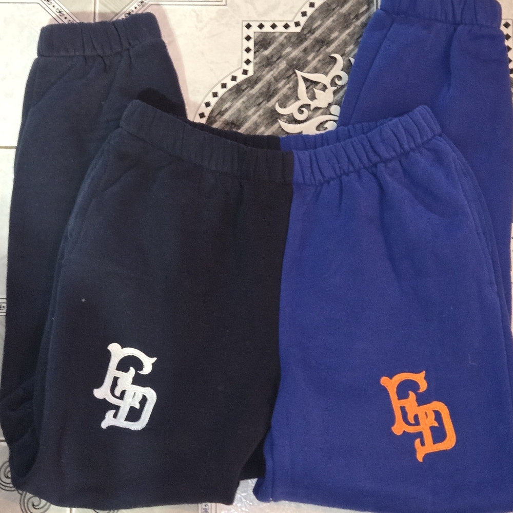 EDIKTED Multi-Color Logo Sweatpants M